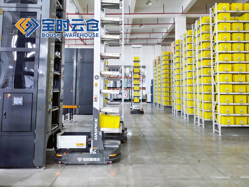 泰州智慧云仓-机器人分拣+打包+发货